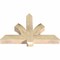 Ekena Millwork Redmond Rough Sawn Timber Gable Bracket, Douglas Fir, 36"W x 24"H x 4"D x 4"F, 16/12 Pitch GBW036X24X0404RED00RDF - alternate 5